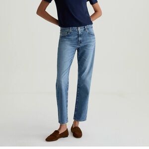 AG Adriano Goldschmied Blue Boyfriend Jeans